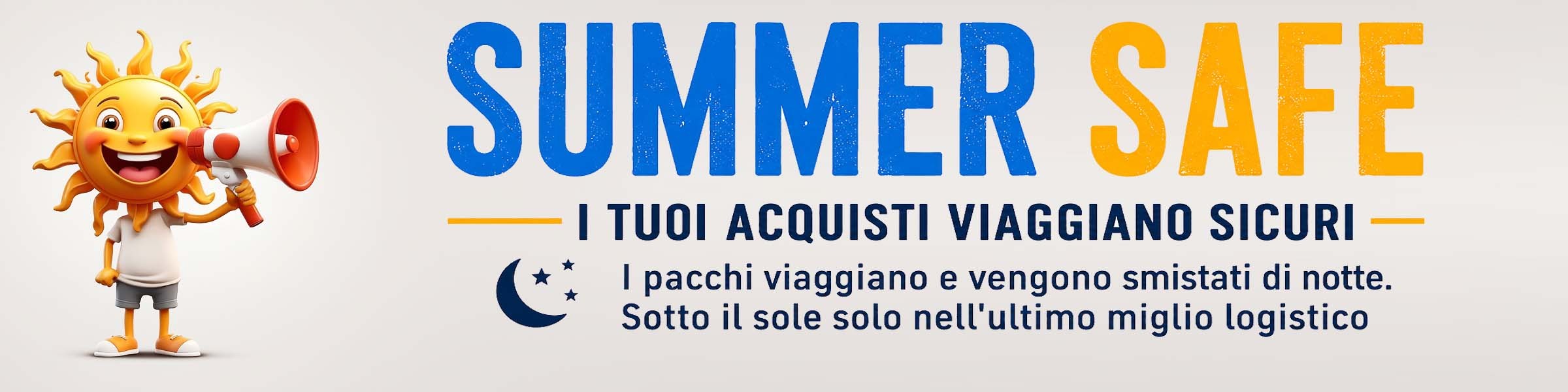 I tuoi pacchi viaggiano sicuri!
